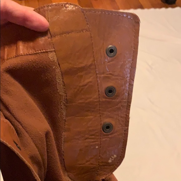 Steve Madden knee high brown heeled boots - Picture 3 of 7